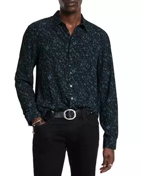 Рубашка с принтом Tara Regular Fit John Varvatos, мультиколор