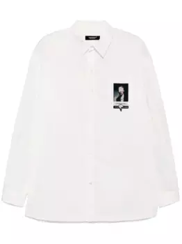 Рубашка с принтом Undercover, белый