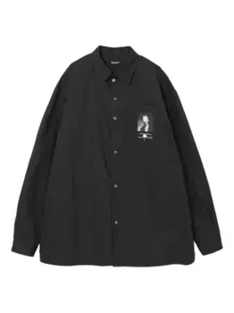 Рубашка с принтом Undercover, черный