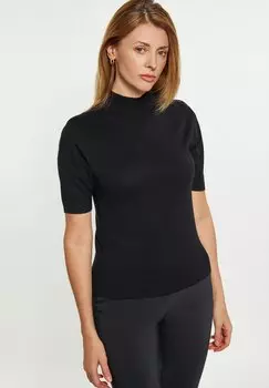 Рубашка с принтом usha, черный