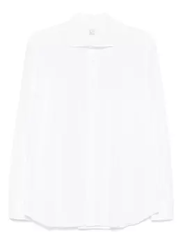 Рубашка с расклешенным воротником Mazzarelli, белый