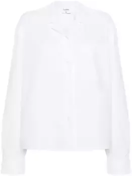 Рубашка с распашным воротником Filippa K, белый