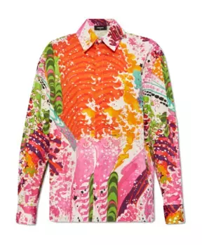 Рубашка с рисунком Dsquared2, мультиколор
