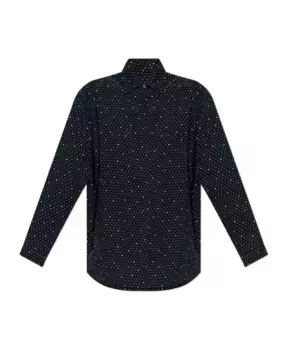 Рубашка с рисунком Венди A.P.C., синий