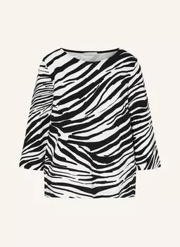 Рубашка с рукавами 3/4 lilienfels, белый/черный