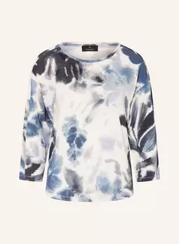 Рубашка с рукавами 3/4 monari, цвет DUNKELBLAU/HELLBLAU/WEISS