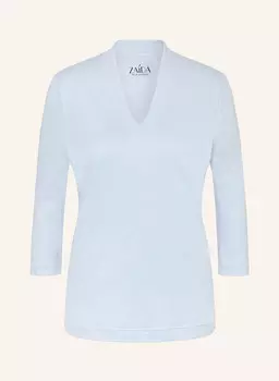 Рубашка с рукавами 3/4 Zada, голубой