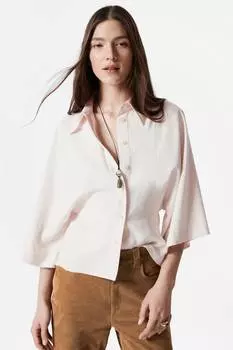 Рубашка с широкими рукавами & Other Stories, белый