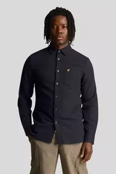 Рубашка с текстурированной сеткой Темно-синяя Debenhams, темно-синий