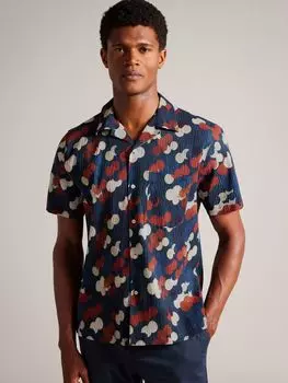 Рубашка с точечным принтом Ted Baker Goyt из хлопчатобумажной ткани