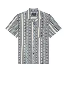Рубашка с тонкими вставками Dobby Maui And Sons, slate