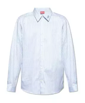 Рубашка `s turner stripe d` Diesel, синий