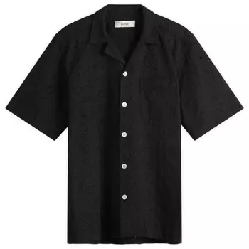 Рубашка с узором «пейсли» от Leo Foret, черный