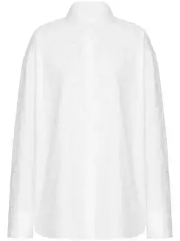 Рубашка с узором Toile Iconographe VALENTINO GARAVANI, белый