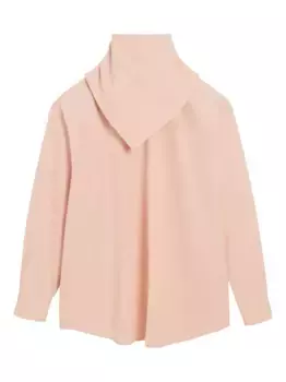 Рубашка с воротником-банданой AMI Paris, розовый