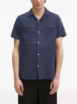 Рубашка с воротником Barbour, синий