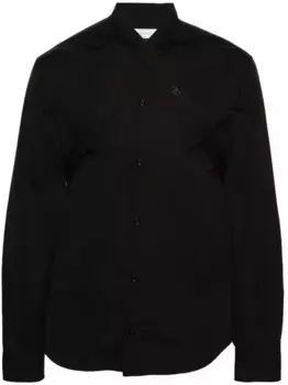 Рубашка с воротником Duchesse OFF-WHITE, черный
