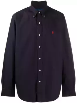 Рубашка с воротником на пуговицах POLO RALPH LAUREN, синий