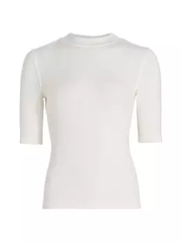 Рубашка с воротником под горло Frame, белый