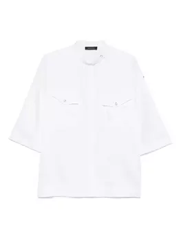 Рубашка с воротником-стойкой Barbara Bui, белый