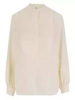 Рубашка с воротником-стойкой CHLO, нейтральный