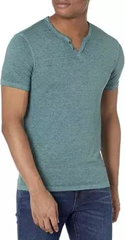 Рубашка с выемкой на пуговицах Burnout Lucky Brand, цвет June Bug