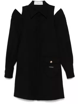 Рубашка с вырезами Philippe Model Paris, черный