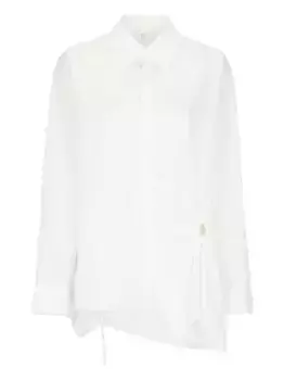 Рубашка с вырезами Y's, белый