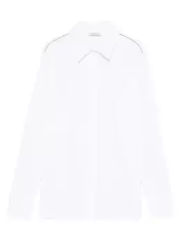 Рубашка с вырезом на плече Peserico, белый