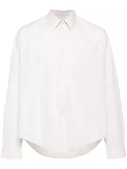 Рубашка с вышитой монограммой Ami de Coeur AMI Paris