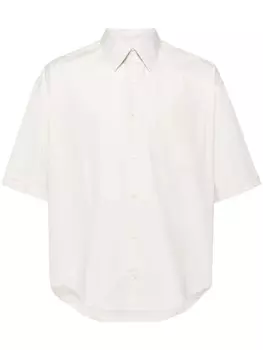 Рубашка с вышитой монограммой Ami de Coeur AMI Paris