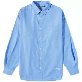 Рубашка с вышитым логотипом Comme Des Garons Homme