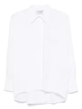 Рубашка с вышитым логотипом ERMANNO FIRENZE, белый