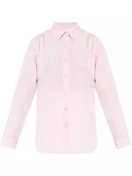 Рубашка с вышитым логотипом Givenchy, розовый