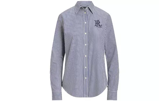 Рубашка с вышитым логотипом Lauren Ralph Lauren Polo Ralph Lauren, красный