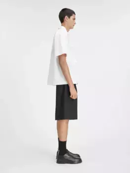 Рубашка с вышитыми цветами Жан Jacquemus, белый