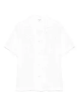 Рубашка с вышивкой англез P.A.R.O.S.H., белый