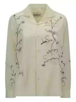 Рубашка с вышивкой Baziszt, желтый