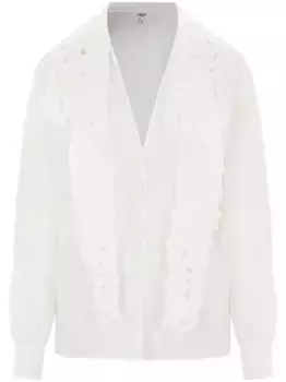 Рубашка с вышивкой CHLO, белый