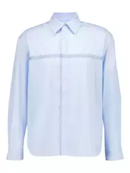 Рубашка с вышивкой COMMAS, синий