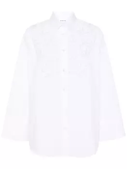 Рубашка с вышивкой P.A.R.O.S.H., белый