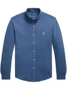 Рубашка с вышивкой Polo Pony POLO RALPH LAUREN, синий
