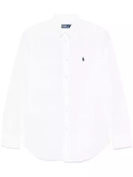 Рубашка с вышивкой Polo Pony Polo Ralph Lauren, белый