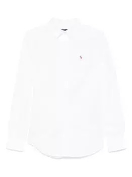 Рубашка с вышивкой Polo Pony POLO RALPH LAUREN, белый