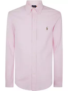 Рубашка с вышивкой Polo Pony Polo Ralph Lauren, розовый