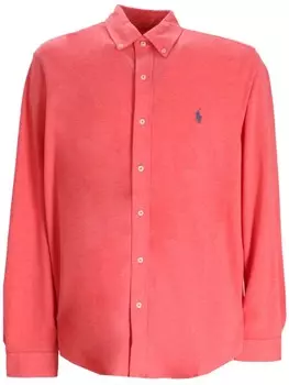 Рубашка с вышивкой Polo Pony Polo Ralph Lauren, розовый