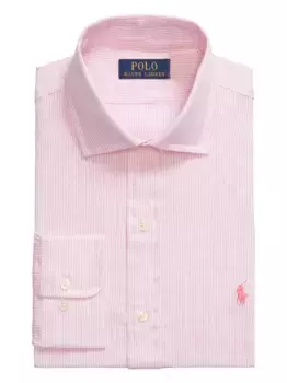 Рубашка с вышивкой Polo Pony POLO RALPH LAUREN, розовый