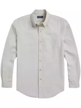 Рубашка с вышивкой Polo Pony POLO RALPH LAUREN, серый