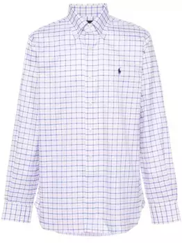 Рубашка с вышивкой Polo Pony POLO RALPH LAUREN, белый