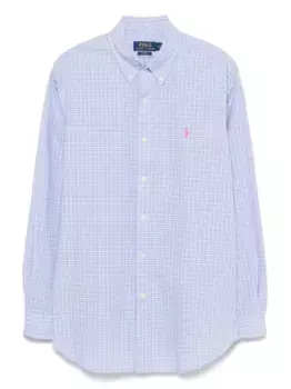 Рубашка с вышивкой Polo Pony POLO RALPH LAUREN, синий